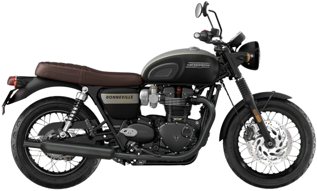 Bonneville T120 Black Gold Line